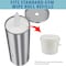 Hls Commercial 9 Gallon Trash Can with Sanitizer Gym Wipe Dispenser HLSC09WSR - alternate 4